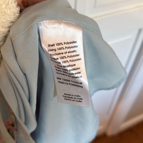 Hatch Blue Floral Midi Dress - Picture 6 of 13